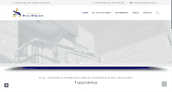 Desktop Screenshot of alceudelemos.com.br